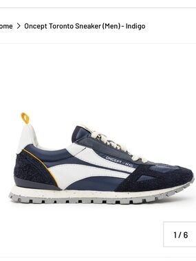 NEW Oncept Toronto Sneaker (Men) - Indigo 9